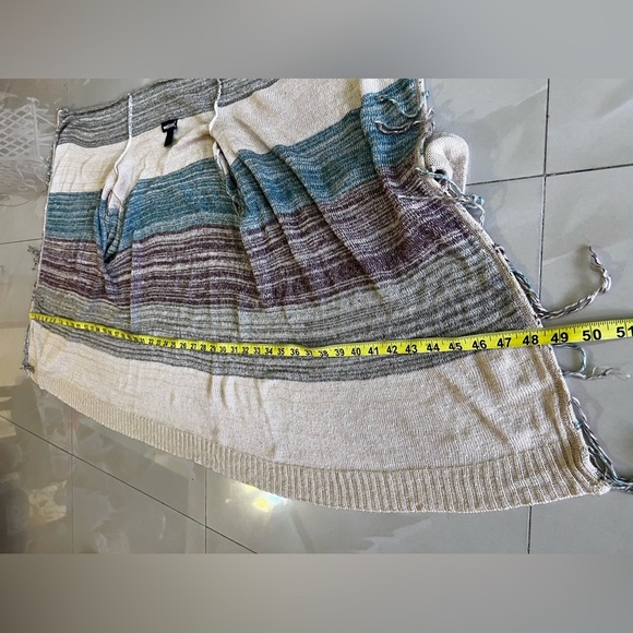 Wet Seal Long Sleeve Open Cardigan Sweater Women’s Fringe on Front Made U.S.A - Picture 8 of 16